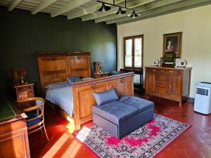 Posezení v ubytování Villa Lucini 1886 "La Dolcevita" Cottage 2, close to Lake Como and Milan