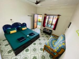 Mountain View Homestay的休息区