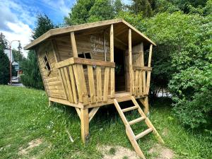 Zahrada ubytování Depandance hotelu Kamzík