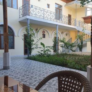 a view of a house from the courtyard at Chorsu Inn in Tashkent