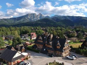 Nespecifikovaný výhled na hory nebo výhled na hory při pohledu z bed and breakfast