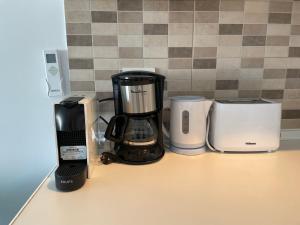 Coffee and tea making facilities at Las Americas Ocean View El Dorado