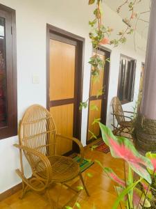 Mountain View Homestay的休息区