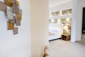 En eller flere senger på et rom på Borgo del Nespolo
