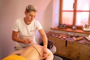 Lázně a/nebo wellness v ubytování Alpina Hotel-Apartments