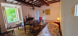 Ruang duduk di La casa di Francesco