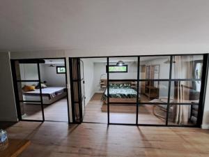 Postel nebo postele na pokoji v ubytování Vigo, Naturaleza, Costa da Vela, Nerga, Cangas do Morrazo