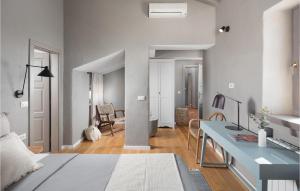 Ένα ή περισσότερα κρεβάτια σε δωμάτιο στο Villa Mint