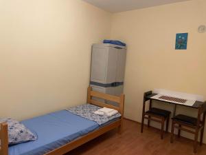 Кровать или кровати в номере Hostel Drenak