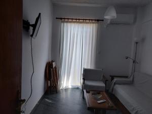 Posezení v ubytování Lefkandi sea view