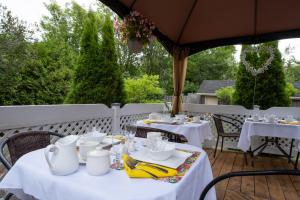 Restaurace v ubytování Au coq du bonheur
