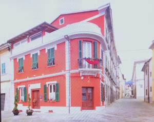 The building in which a panziókat is located