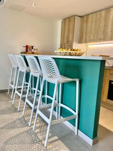 Cucina o angolo cottura di Appartement duplex Kakoon Saint Martin Anse Marcel