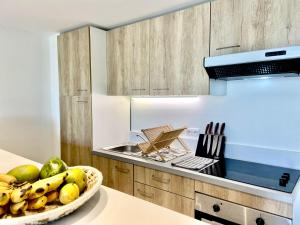 Cucina o angolo cottura di Appartement duplex Kakoon Saint Martin Anse Marcel