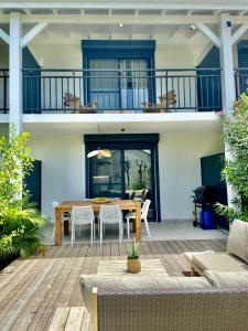 Balcone o terrazza di Appartement duplex Kakoon Saint Martin Anse Marcel