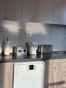 Кухня или мини-кухня в City Oasis - two bedroom apartment in Blok 5
