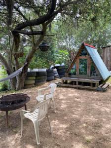 Herní místnost nebo prostor pro děti v ubytování Mini Cabaña Roca Glamping