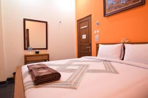 Letto o letti in una camera di The Cabin Hotel Mantrijeron