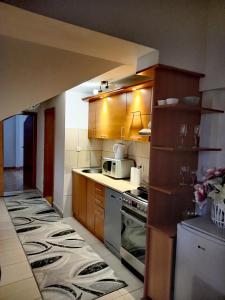 Una cocina o cocineta en Apartman Simović, Vrnjačka Banja