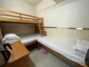 Letto o letti in una camera di 泰豪賓館