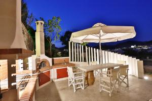 A balcony or terrace at Ventoura Studios & Apartments