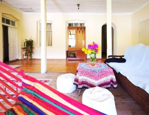Een zitgedeelte bij Guest House LALI