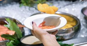 酒店内部或周边提供的食物