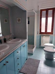Koupelna v ubytování A casa da Silvia
