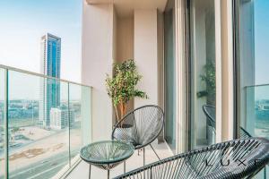 Balkón nebo terasa v ubytování Luxe - Stylish 1 Bedroom Near Burj Khalifa