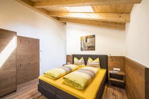 Postel nebo postele na pokoji v ubytování Eggbauer Panorama Apartments