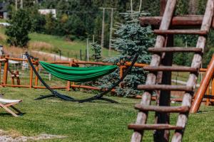 Vonkajšia záhrada v ubytovaní Dom Wypoczynkowy Orełki