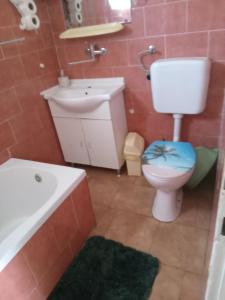 Koupelna v ubytování Apartment Ma're