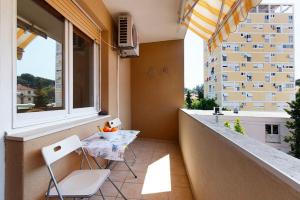 Balkón alebo terasa v ubytovaní Nina, apartment in city centre + 23 fotografií