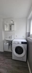 Η κουζίνα ή μικρή κουζίνα στο Workers apartment in Stolberg