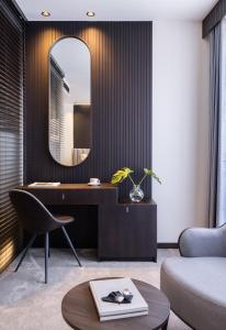 Istumisnurk majutusasutuses Derand Hotel