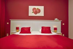 Katil atau katil-katil dalam bilik di B&B Fruithof Tack