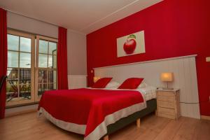 Katil atau katil-katil dalam bilik di B&B Fruithof Tack