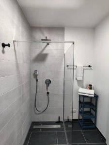 Koupelna v ubytování Amstetten Penthouse