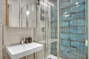 Koupelna v ubytování Apartmány Ochsendorf - Pod Strání