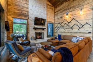 Posezení v ubytování Unwind in Style! *NEW* Sip and Stay Hideaway