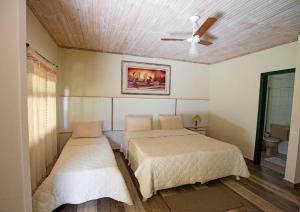 Cama ou camas em um quarto em Villa Buonabitacolo