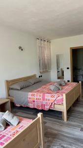 Agritur Lavanda客房内的一张或多张床位