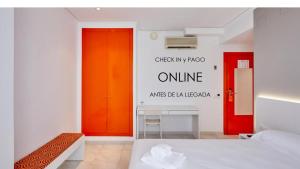 Postel nebo postele na pokoji v ubytování Hotel DL Port