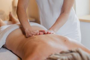 Heilsulind og/eða vellíðunaraðstaða á Relax- & Wanderhotel Poppengut