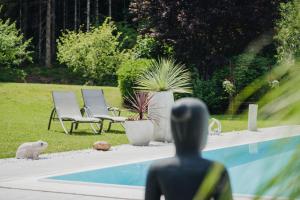 Sundlaugin á Relax- & Wanderhotel Poppengut eða í nágrenninu