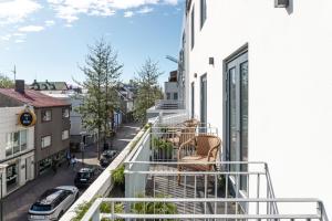 Balkón nebo terasa v ubytování Hotel Von