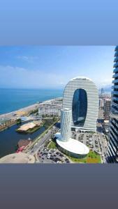 Pemandangan dari udara bagi Orbi City Tower Best Apartment in Batumi