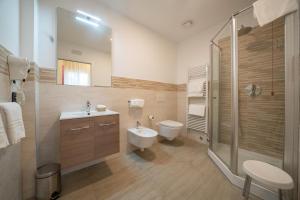 Koupelna v ubytování Hotel San Pancrazio