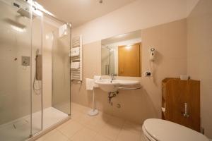 Koupelna v ubytování Hotel San Pancrazio
