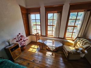Posezení v ubytování Guest House Panorama